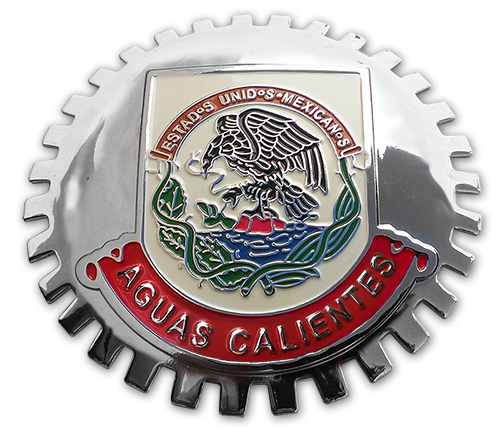Aguas Calientes Grill Badge Medallion