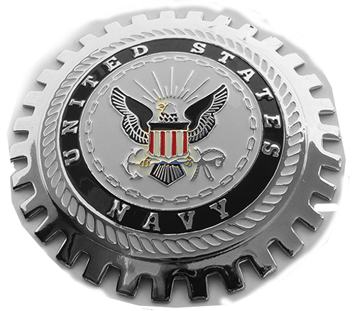 United States Navy Grill Badge Medallion